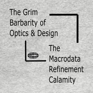 Severance, Lumon, macrodata refinement optics and design T-Shirt